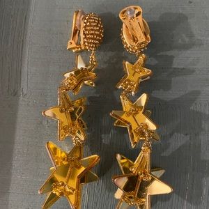 Oscar De La Renta Clip-on Ear Rings